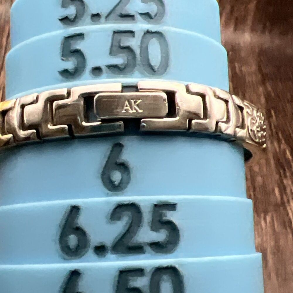 Vintage Anne Klein Two Tone 10/5255 Thai Movement Ladies Watch Quartz Stainless - Picture 4 of 11
